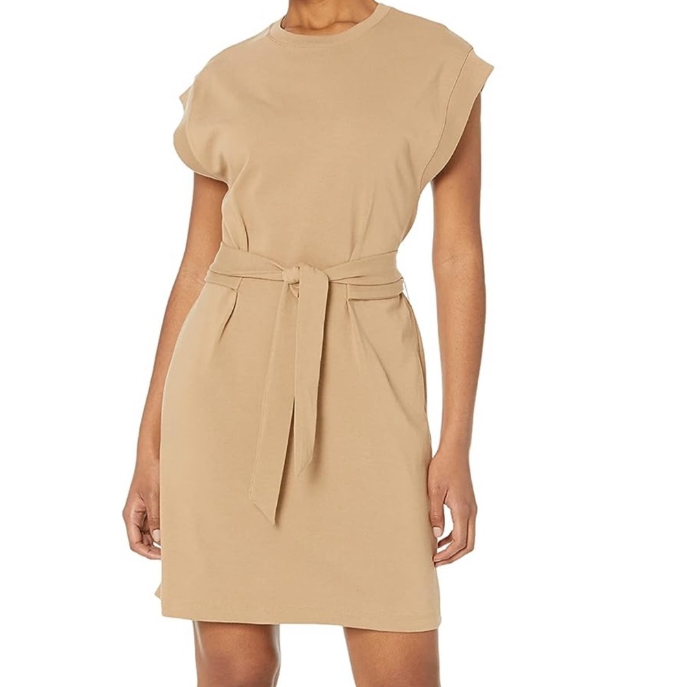 NWT Vince tie waist cotton dress | Vince T shirt dress | Vince dress xs